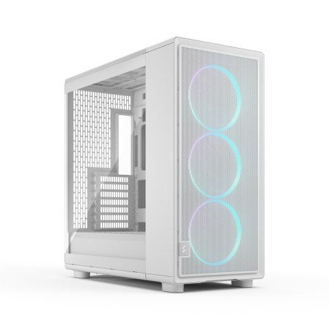 Obudowa Fractal Design Epoch XL w białym kolorze z tintem RGB, ATX, bez zasilacza, z podświetleniem i dużą pojemnością na rozbud