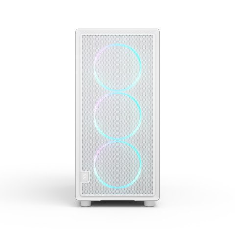 Obudowa Fractal Design Epoch XL w białym kolorze z tintem RGB, ATX, bez zasilacza, z podświetleniem i dużą pojemnością na rozbud