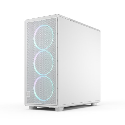 Obudowa Fractal Design Epoch XL w białym kolorze z tintem RGB, ATX, bez zasilacza, z podświetleniem i dużą pojemnością na rozbud