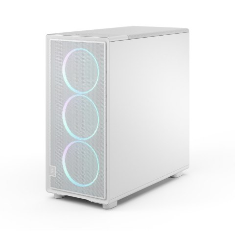 Obudowa Fractal Design Epoch XL w białym kolorze z tintem RGB, ATX, bez zasilacza, z podświetleniem i dużą pojemnością na rozbud