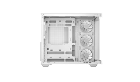 Obudowa komputerowa Deepcool CG530U 4F WH Midi Tower biała, 7 slotów, 2x3.5 + 3x2.5, bez zasilacza, 24 miesiące gwarancji