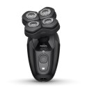 Philips Pro 5000 HS5980/15 Golarka do Głowy 360° Flexing Head Wet & Dry 60 min Litowo-jonowa Deep Black z Etui i Szczoteczką