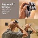 Philips Pro 5000 HS5980/15 Golarka do Głowy 360° Flexing Head Wet & Dry 60 min Litowo-jonowa Deep Black z Etui i Szczoteczką