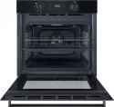 Piekarnik elektryczny INDESIT IO K55C B 71 L z funkcją katalitycznego czyszczenia, z wbudowanym wyświetlaczem, czarny, wymiary 5