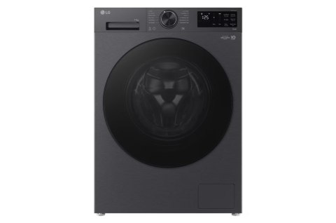 Pralka LG F4X5011TBB, Bardzo Wydajna Klasa A, Ładowność 11 kg, Frontowa, 1400 RPM, Czarna, Głębokość 56.5 cm, 24 Miesiące Gwaran