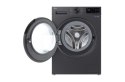 Pralka LG F4X5011TBB, Bardzo Wydajna Klasa A, Ładowność 11 kg, Frontowa, 1400 RPM, Czarna, Głębokość 56.5 cm, 24 Miesiące Gwaran