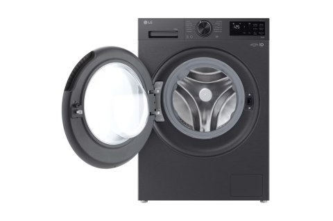 Pralka LG F4X5011TBB, Bardzo Wydajna Klasa A, Ładowność 11 kg, Frontowa, 1400 RPM, Czarna, Głębokość 56.5 cm, 24 Miesiące Gwaran