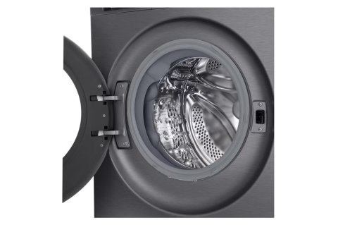 Pralka LG F4X5011TBB, Bardzo Wydajna Klasa A, Ładowność 11 kg, Frontowa, 1400 RPM, Czarna, Głębokość 56.5 cm, 24 Miesiące Gwaran