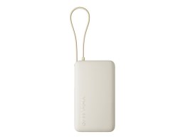 Przenośna ładowarka Xiaomi 67W Power Bank 10000 z wbudowanym kablem w kolorze tan