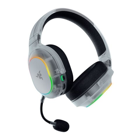 Razer Barracuda X Chroma Bezprzewodowy Zestaw Słuchawkowy do Gier Over-Ear Phantom White z Mikrofonem