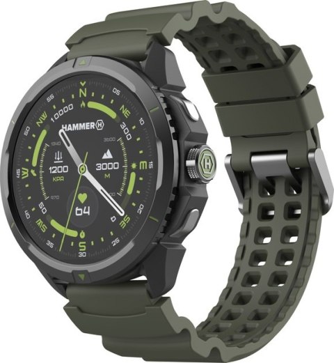 Zegarek Smart Hammer Watch 2 z wyświetlaczem AMOLED 1.5" w edycji militarnej