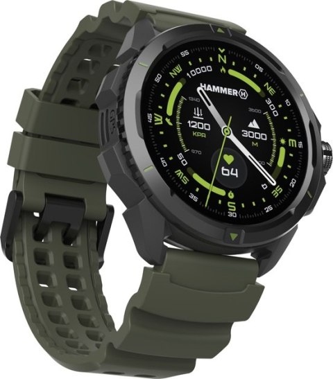 Zegarek Smart Hammer Watch 2 z wyświetlaczem AMOLED 1.5" w edycji militarnej
