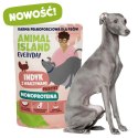 ANIMAL ISLAND Monoproteina cielęcina/kaczka/indyk karma dla psa 9×300g