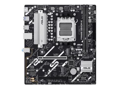 Asus PRIME B840M-K | Processor family AMD | Processor socket AM5 | DDR5 | Supported hard disk drive interfaces SATA, M.2 | Numbe
