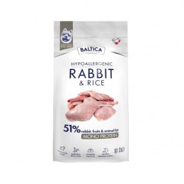 BALTICA NUTRACEUTIC Hypoallergenic Rabbit & Rice XS / S 3kg
