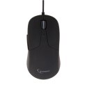 Gembird MUS-UL-01 Wired, Illuminated large size mouse, USB, Black