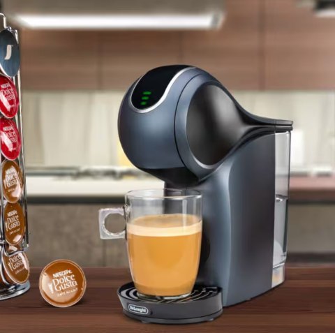 Delonghi | Ekspres do kawy | Genio S Touch EDG426.GY | Ciśnienie pompy 15 barów | Automatyczny | 1400 W | Szary