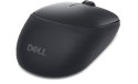 Kompaktowa mysz Dell Pro 7 z akumulatorem - MS746 | Bezprzewodowa | 2,40 GHz | Czarna