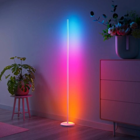 Lampa podłogowa Nanoleaf Smart Matter WiFi 1700 lm RGBW, biała | 22 W | ponad 16 mln kolorów