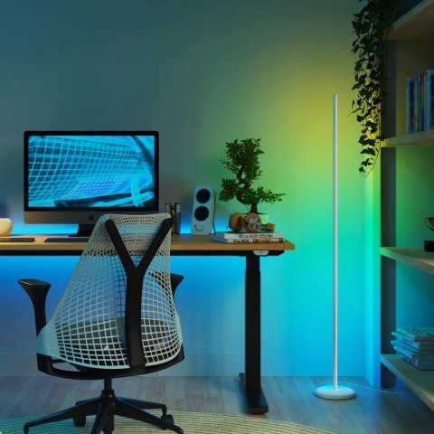 Lampa podłogowa Nanoleaf Smart Matter WiFi 1700 lm RGBW, biała | 22 W | ponad 16 mln kolorów