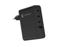NATEC ŁADOWARKA SIECIOWA RIBERA GAN 3X USB-C 1X USB-A 100W CZARNA