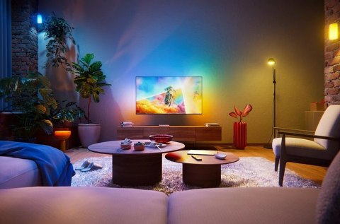 Telewizor Philips QLED Ambilight | 65PQS8501/12 | 65 | Smart TV | Titan OS | 4K UHD | Czarny