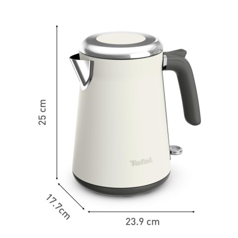 Czajnik Tefal z serii KI666AE0, 1,7 l, beżowy