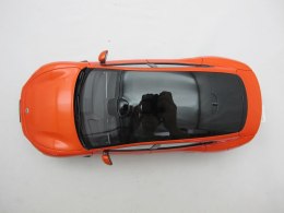 Model samochodu Xiaomi SU7 w skali 1:18, odlew ciśnieniowy | Kolor Lava Orange | Stop cynku, ABS, SAN i PVC
