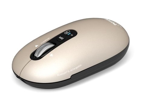 Mysz PORT CONNECT | PURE MAC | Bezprzewodowa | Bluetooth | Beż Perle