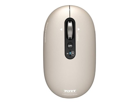 Mysz PORT CONNECT | PURE MAC | Bezprzewodowa | Bluetooth | Beż Perle