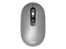 Mysz PORT CONNECT | PURE MAC | Bezprzewodowa | Bluetooth | Jasnoszara