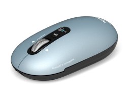 Mysz PORT CONNECT | PURE MAC | Bezprzewodowa | Bluetooth | Pastelowy błękit