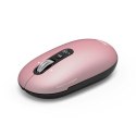 Mysz PORT CONNECT | PURE MAC | Bezprzewodowa | Bluetooth | Różowa