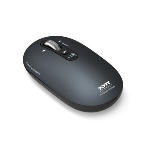 Mysz PORT CONNECT | PURE MAC | Bezprzewodowa | Bluetooth | Szara