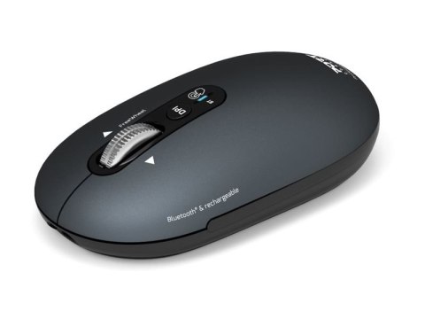 Mysz PORT CONNECT | PURE MAC | Bezprzewodowa | Bluetooth | Szara