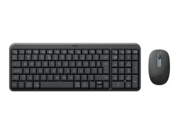 Zestaw bezprzewodowej klawiatury i myszy Logitech MK250, wersja amerykańska, kolor grafitowy
