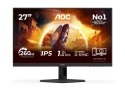 AOC 27G4ZRE | 27 cali | Fast IPS | FHD | 16:9 | 260 Hz | 1 ms | 1920 x 1080 pikseli | 300 cd/m² | Liczba portów HDMI: 2 | Czarny