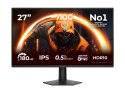AOC 27G50F | 27 cali | IPS | FHD | 16:9 | 144 Hz | 0,5 ms | 1920 x 1080 pikseli | 300 cd/m² | Liczba portów HDMI: 1 | Czarny