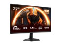 AOC 27G50F | 27 cali | IPS | FHD | 16:9 | 144 Hz | 0,5 ms | 1920 x 1080 pikseli | 300 cd/m² | Liczba portów HDMI: 1 | Czarny