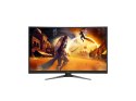 AOC C27G4Z2 - zakrzywiony monitor 27 cali, rozdzielczość 1920×1080, proporcje 16:9, jasność 300 cd/m², czas reakcji 1 ms, złącza