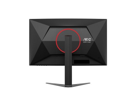 AOC C27G4Z2 - zakrzywiony monitor 27 cali, rozdzielczość 1920×1080, proporcje 16:9, jasność 300 cd/m², czas reakcji 1 ms, złącza