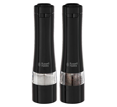Russell Hobbs 28010-56 shaker do przypraw Czarny Zestaw shakerów do soli i pieprzu