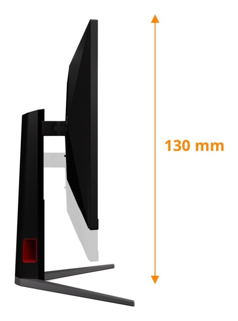AOC G4 U32G4U monitor komputerowy 80 cm (31.5") 3840 x 2160 px 4K Ultra HD Czarny, Czerwony
