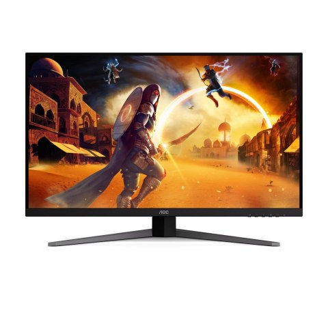 AOC G4 U32G4U monitor komputerowy 80 cm (31.5") 3840 x 2160 px 4K Ultra HD Czarny, Czerwony