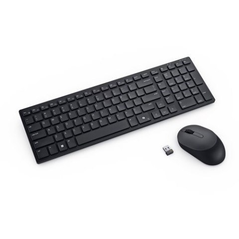 DELL Kompaktowa cicha klawiatura i mysz Pro — KM555 - niemiecka (QWERTZ)