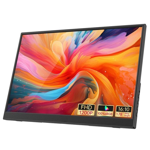 Extralink SMART LIFE 14 PORTABLE MONITOR IPS FHD S15 FOR LAPTOPS & PHONES & CONSOLES USB-C/MICRO-HDMI