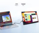 Extralink SMART LIFE 14 PORTABLE MONITOR IPS FHD S15 FOR LAPTOPS & PHONES & CONSOLES USB-C/MICRO-HDMI