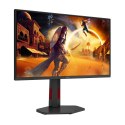 Monitor AOC Q25G4SR, 24,5 cali, IPS, Złącze QHD, 16:9, 300 Hz, 1 ms, 2560 x 1440 pikseli, 400 cd/m2, Ilość portów HDMI: 2, Czarn