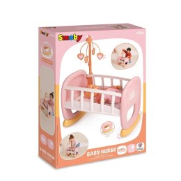 SMOBY Baby Nurse kołyska z karuzelkš 220390