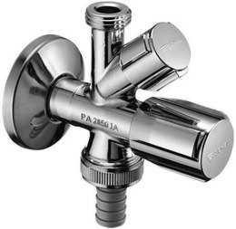 VALVE WITH 1/2X1/2X3/4 MALE THREADS